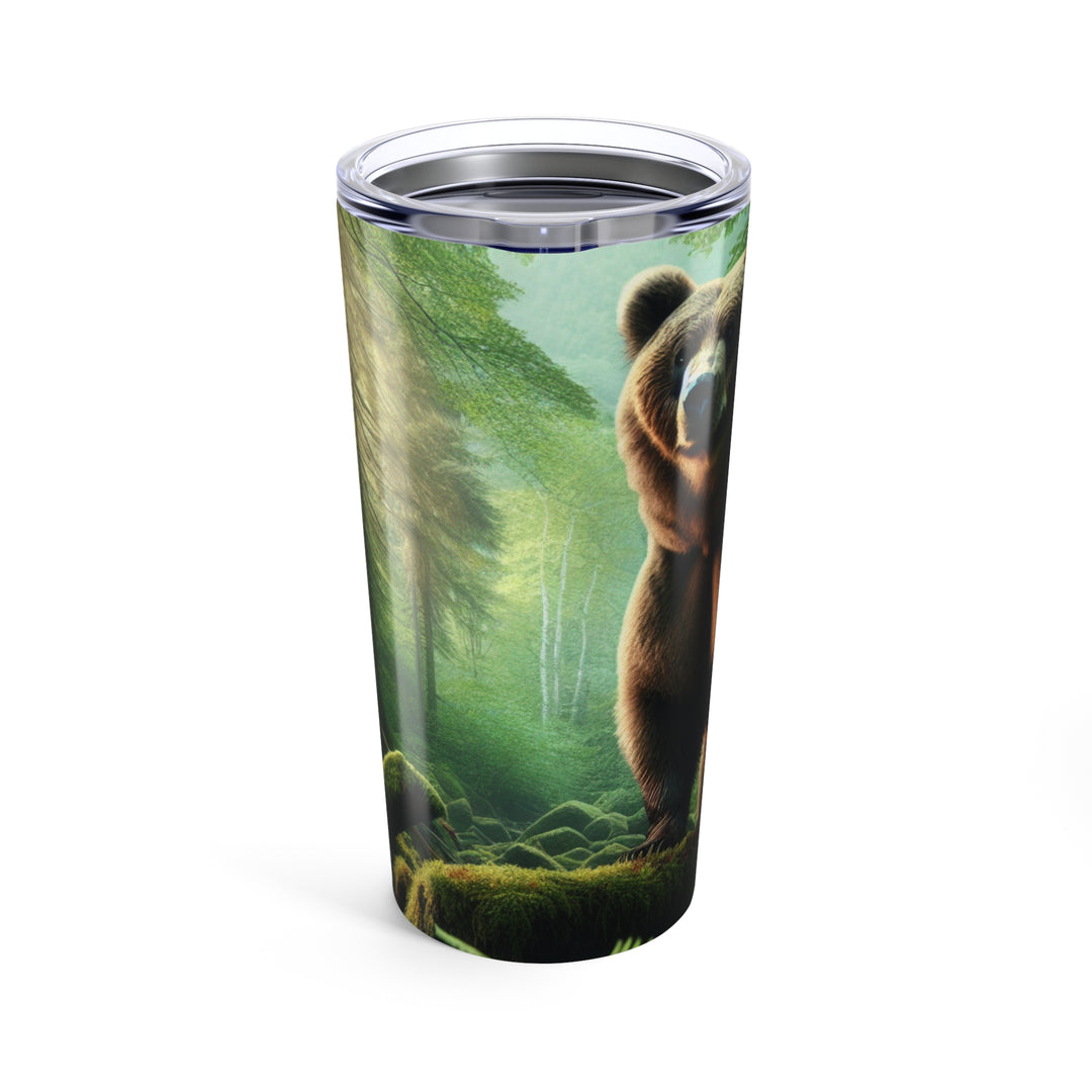 Mystical Bear 20oz Tumbler | Nature-Inspired Travel Mug for Wildlife Lovers