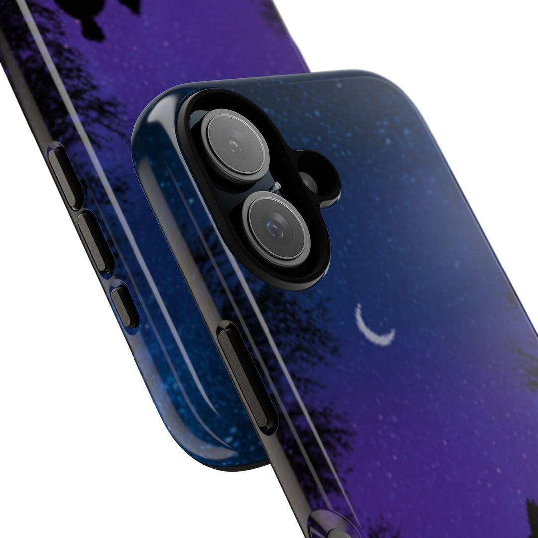 Starry Night Phone Case for Dog Lovers