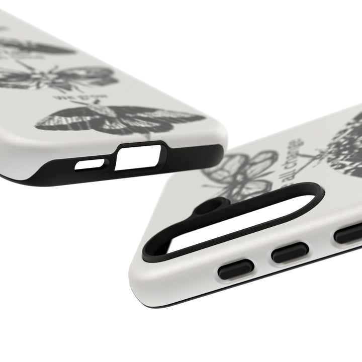 Inspirational Phone Case - We All Change With Time - Tough Cases for Nature Lovers