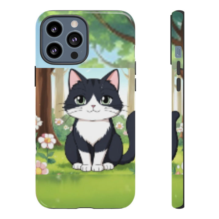 Cute Ai Cat Phone Case - Tough Cases for Animal Lovers