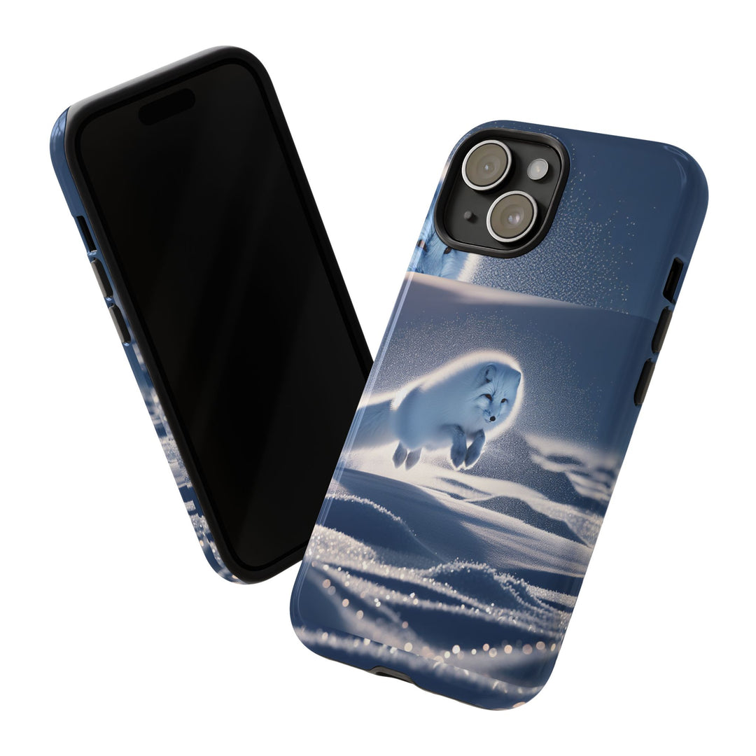 Cute Arctic Fox Phone Case – Tough Protective Cover for Animal Lovers