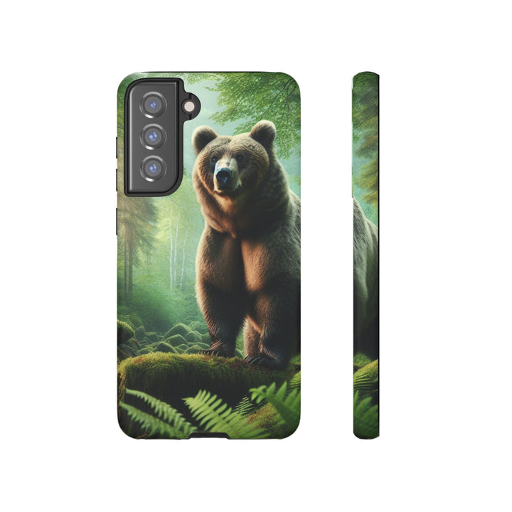 Wildlife Phone Case - Tough Bear Design for Nature Lovers