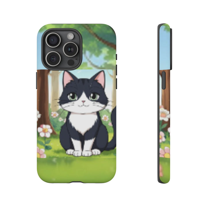 Cute Ai Cat Phone Case - Tough Cases for Animal Lovers