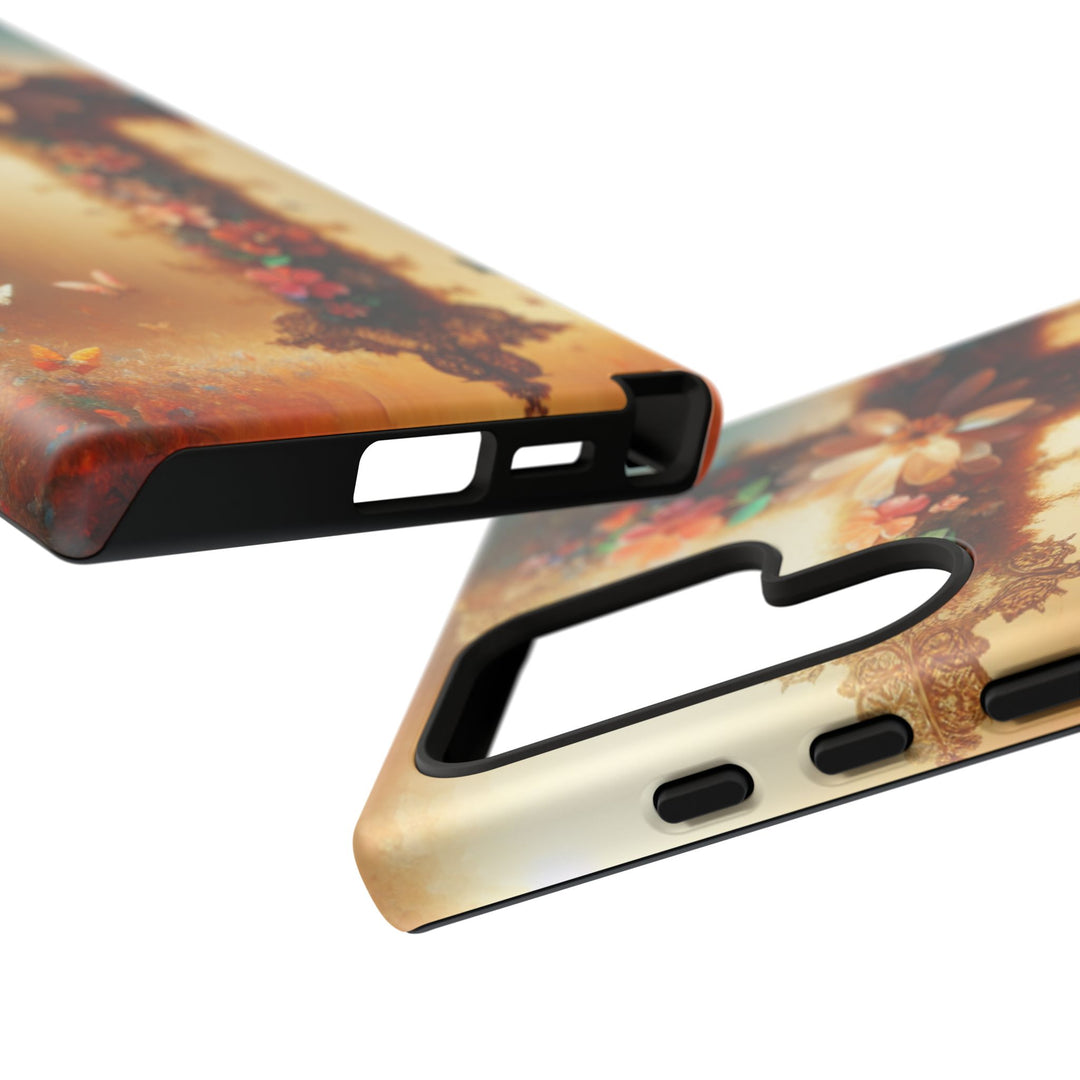 Floral Cross Phone Case, Tough Cases for Christians, Religious Gifts, Cute Floral Accessories, Chic Phone Cover, Spring Vibes