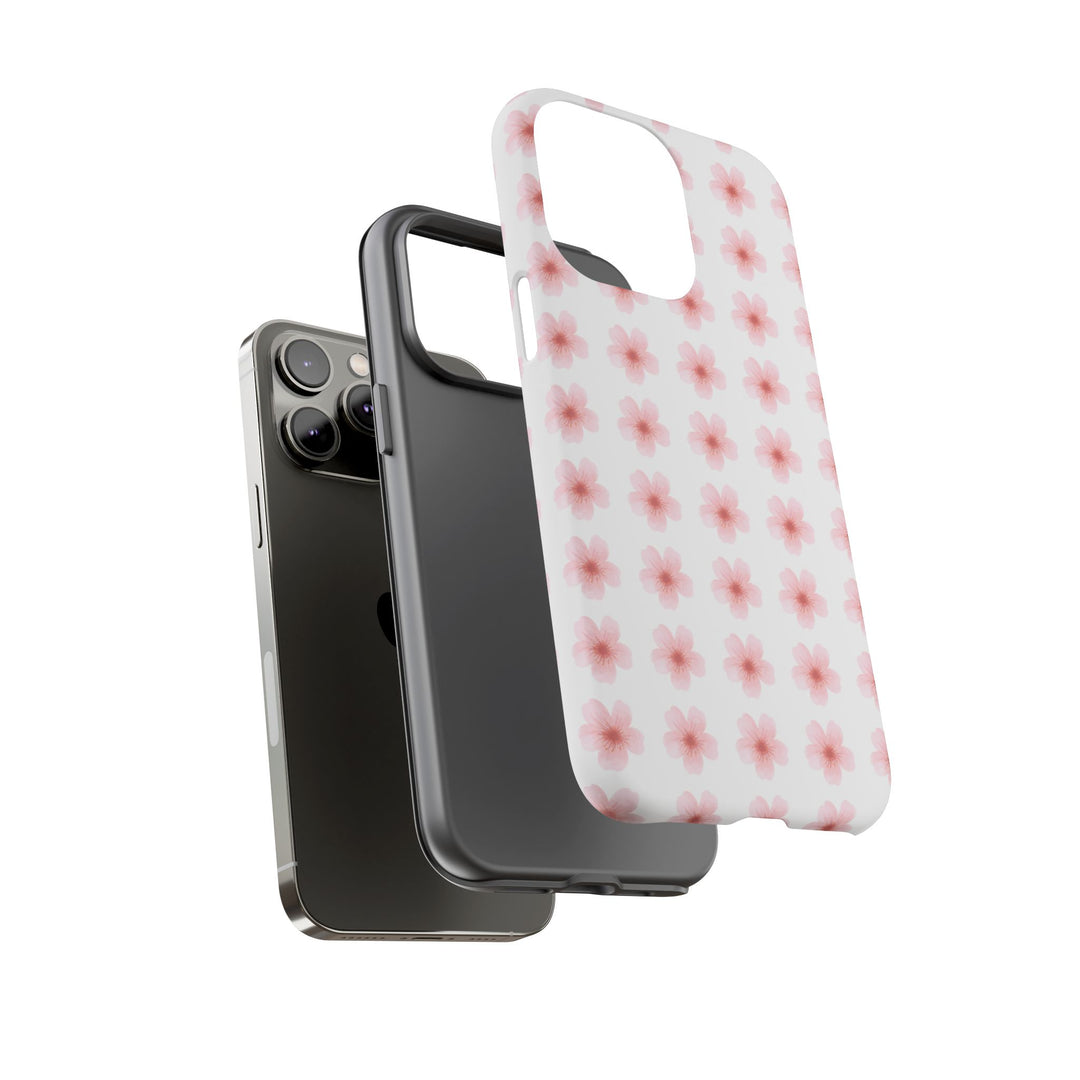 Cherry Blossom Tough Phone Case - Floral Design for Spring & Summer