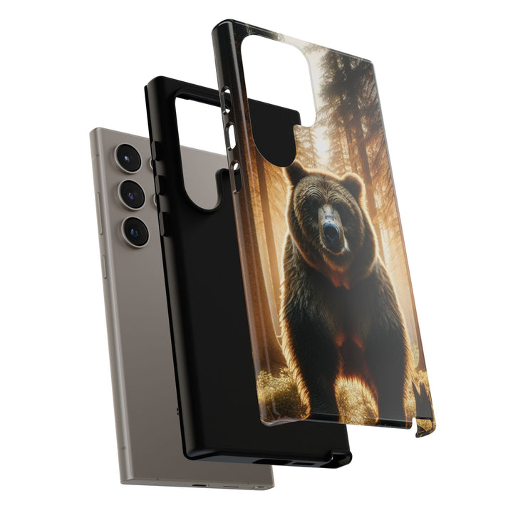 Wildlife Phone Case - Tough Cases with Bear Design, Nature Lover Gift, Animal-Themed Accessories, Eco-Friendly Tech Protection