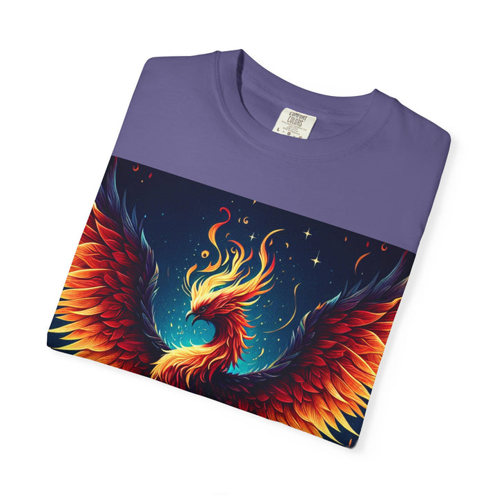 Phoenix Fire Unisex T-Shirt - Artistic Flame Design, Graphic Tee, Trendy Apparel, Gift for Art Lovers, Summer Fashion