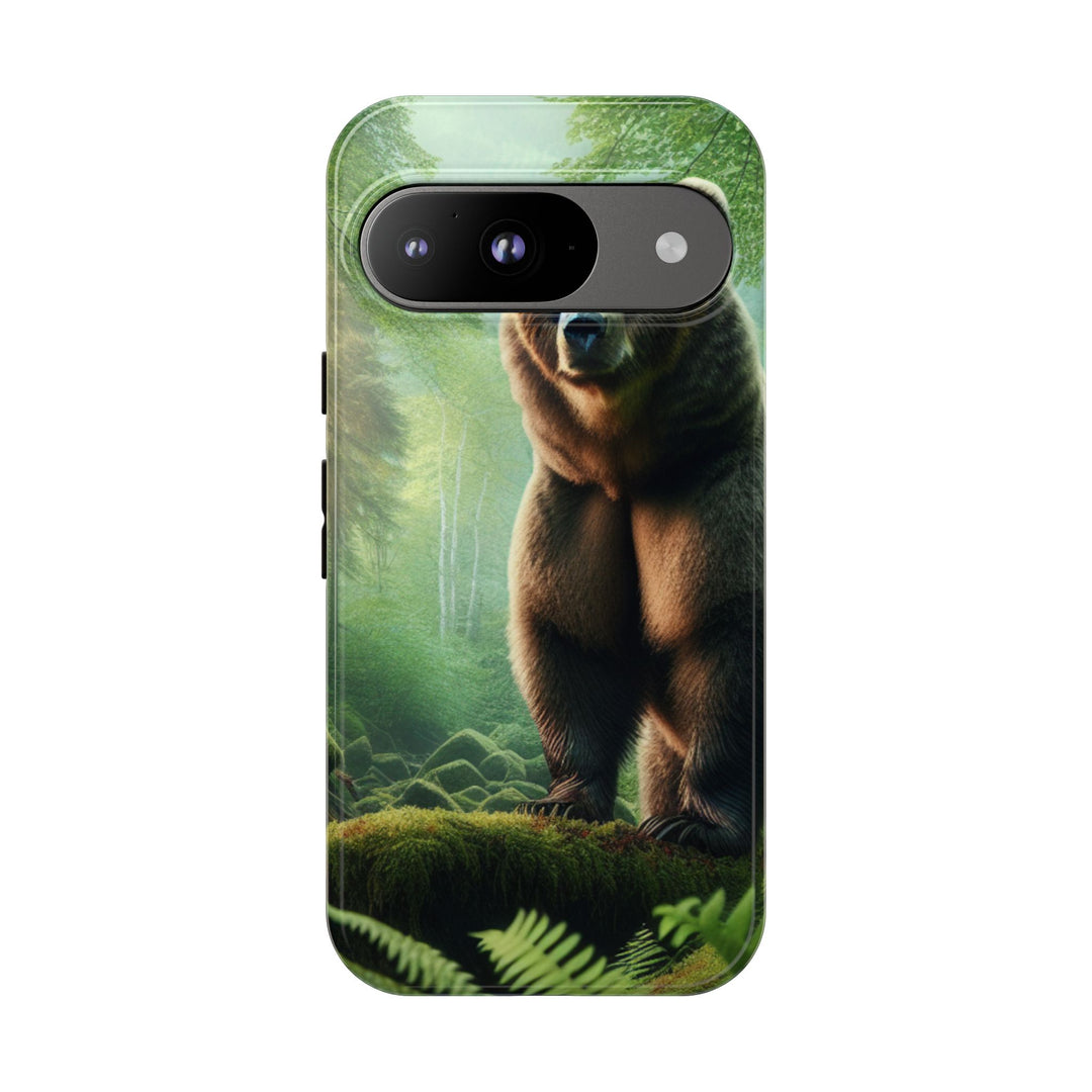 Wildlife Phone Case - Tough Bear Design for Nature Lovers