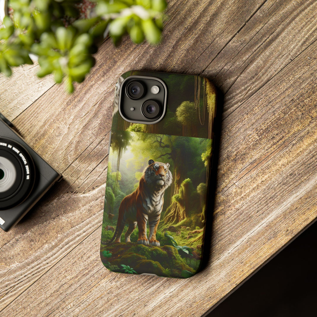 Wild Tiger Tough Phone Case - Nature Lover Accessory