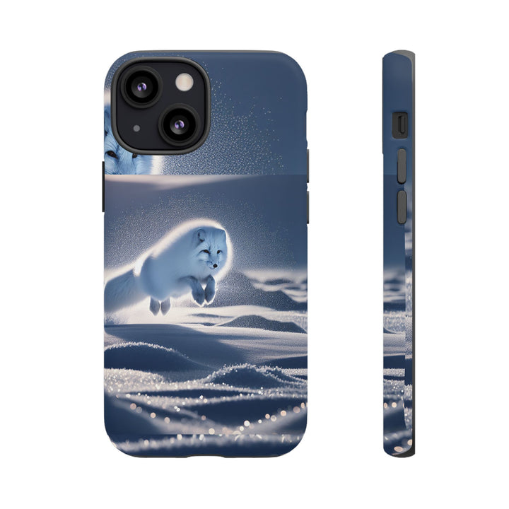 Cute Arctic Fox Phone Case – Tough Protective Cover for Animal Lovers