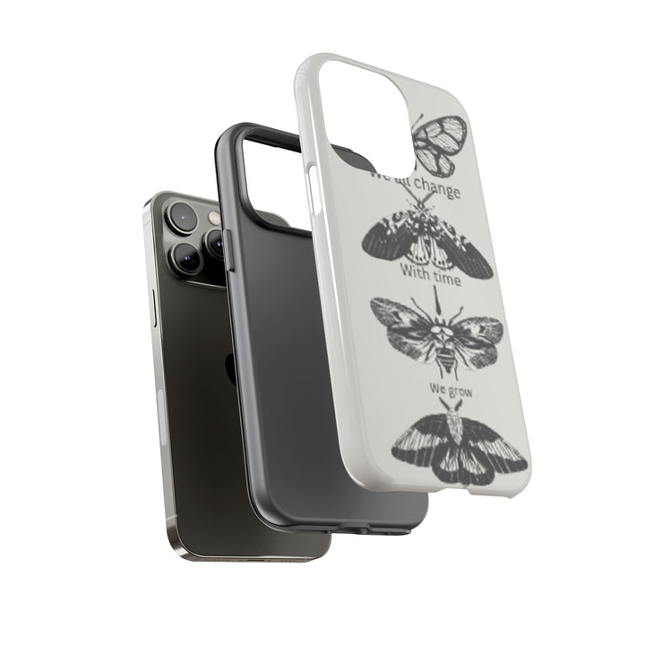 Inspirational Phone Case - We All Change With Time - Tough Cases for Nature Lovers