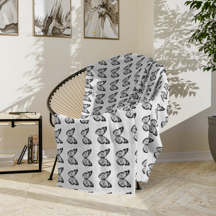 Butterfly Velvet Microfiber Blanket - Cozy & Stylish Home Decor