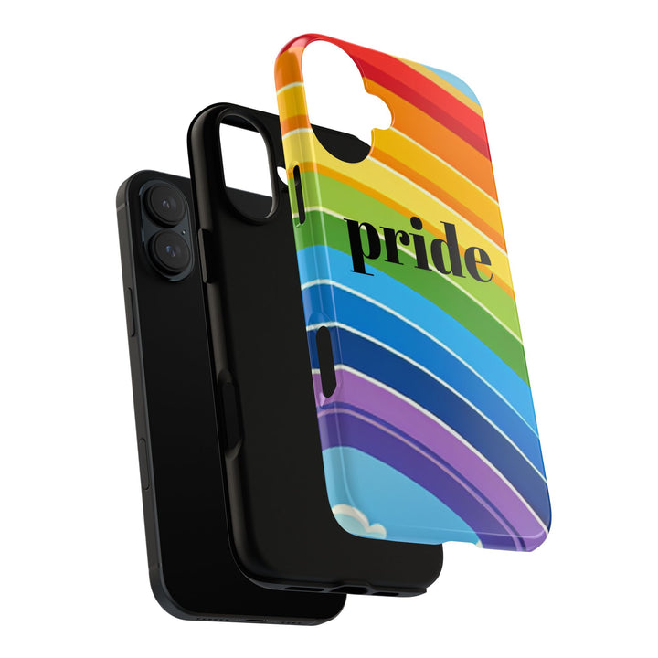 Pride Phone Case - Rainbow Gradient, LGBTQ+ Accessory, Colorful Phone Cover, Unique Gift for Pride Month, Phone Protection