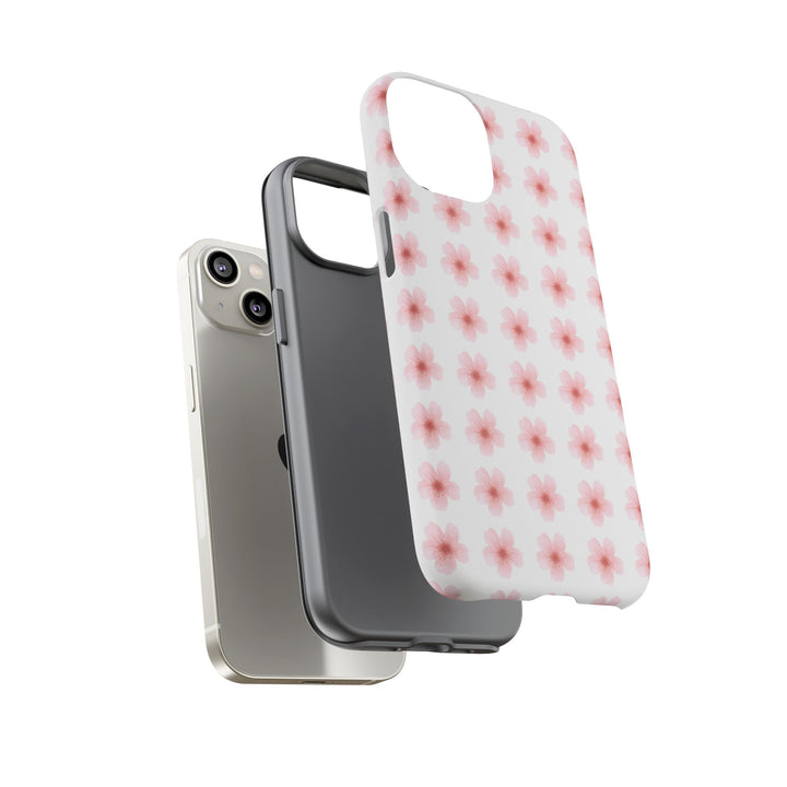Cherry Blossom Tough Phone Case - Floral Design for Spring & Summer