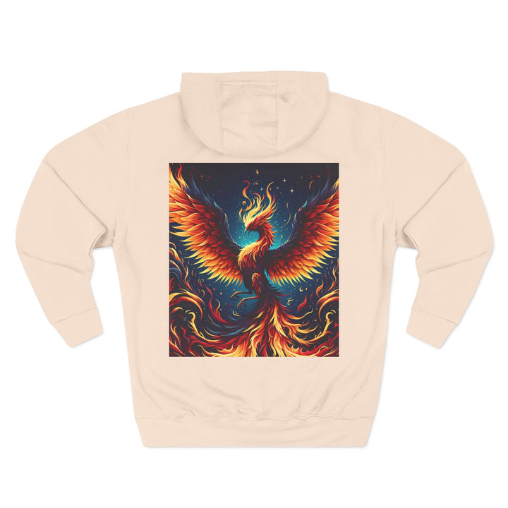 Three-Panel Fleece Hoodie