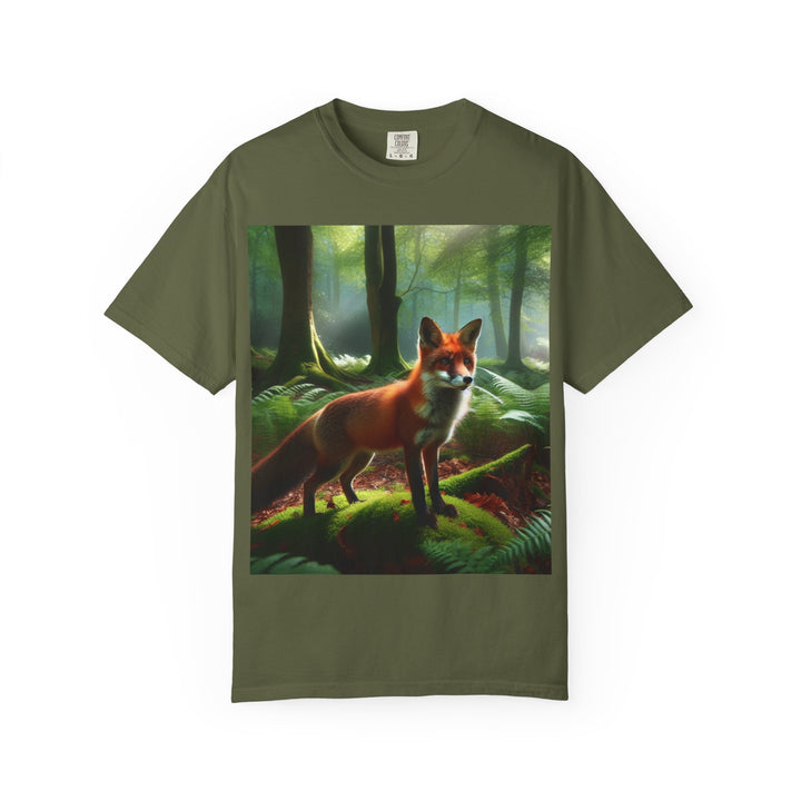 Forest Fox Unisex Garment-Dyed T-Shirt