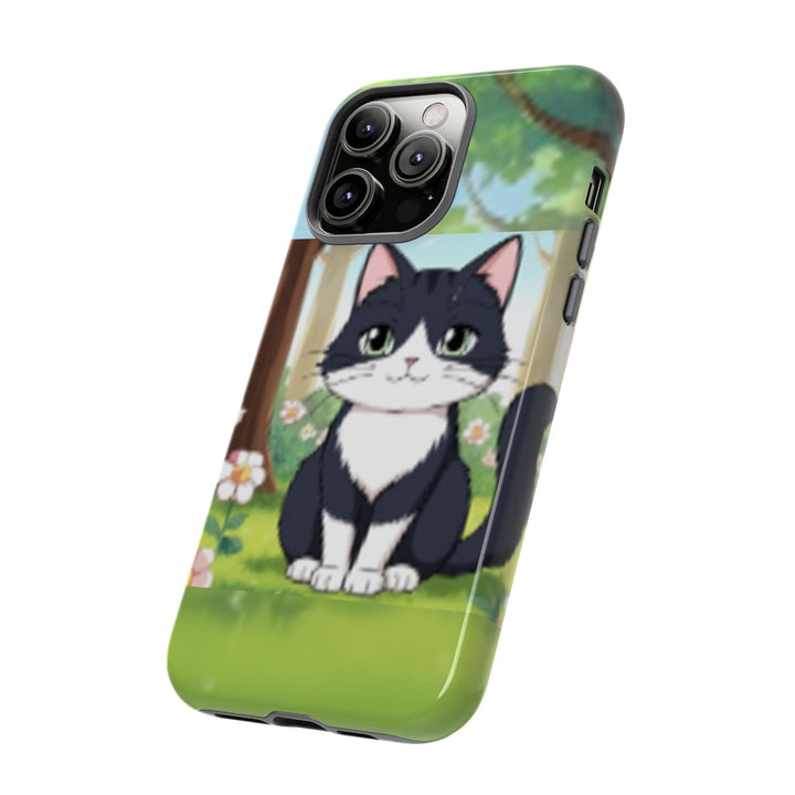 Cute Ai Cat Phone Case - Tough Cases for Animal Lovers