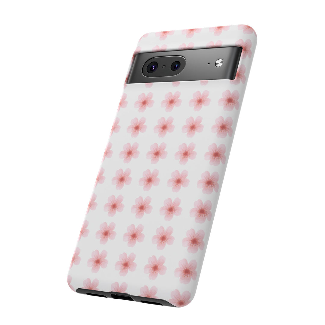 Cherry Blossom Tough Phone Case - Floral Design for Spring & Summer