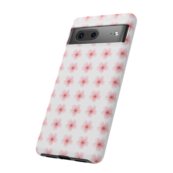 Cherry Blossom Tough Phone Case - Floral Design for Spring & Summer