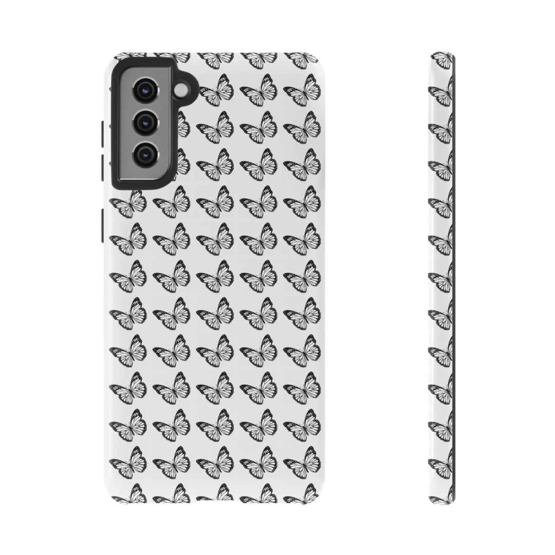 Butterfly Phone Case - Elegant Tough Case for Nature Lovers