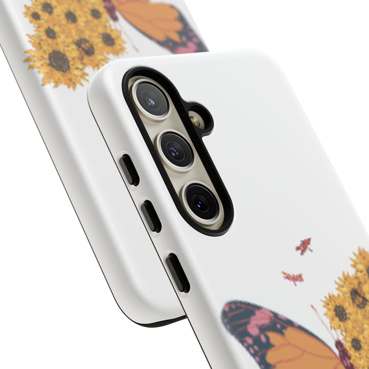 Butterfly & Sunflower Phone Case - "Secrets of Life" Design