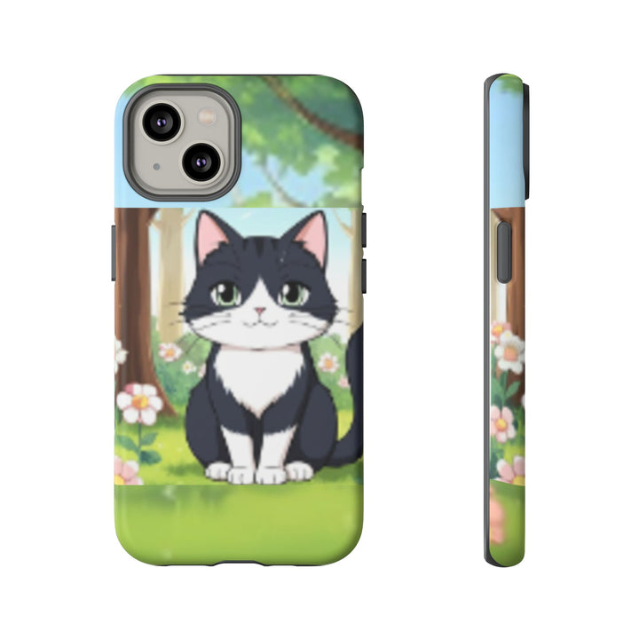 Cute Ai Cat Phone Case - Tough Cases for Animal Lovers