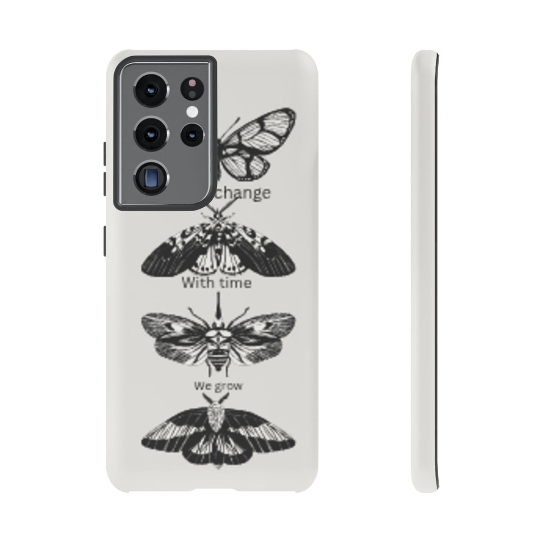 Inspirational Phone Case - We All Change With Time - Tough Cases for Nature Lovers