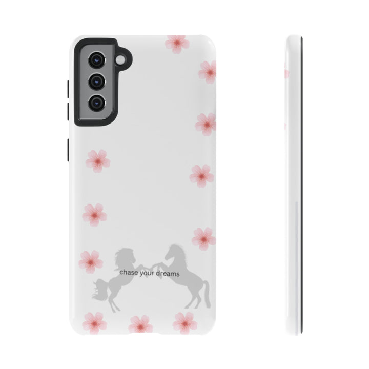 Chase Your Dreams Floral Phone Case
