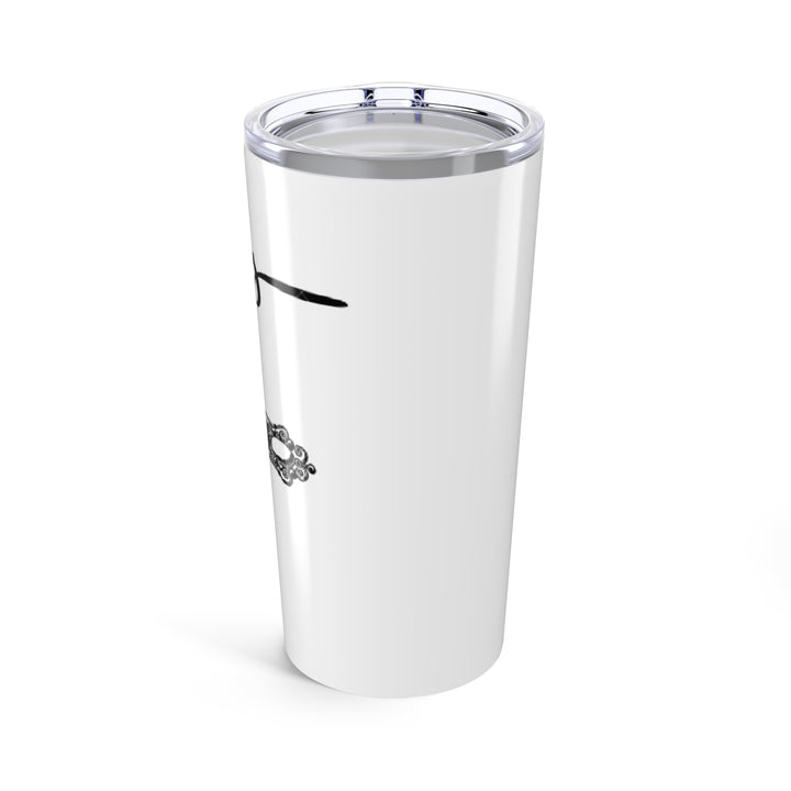Stylish Christian Tumbler 20oz, Jesus Water Bottle, Faith-Themed Travel Mug, Inspirational Gift, Religious Drinkware