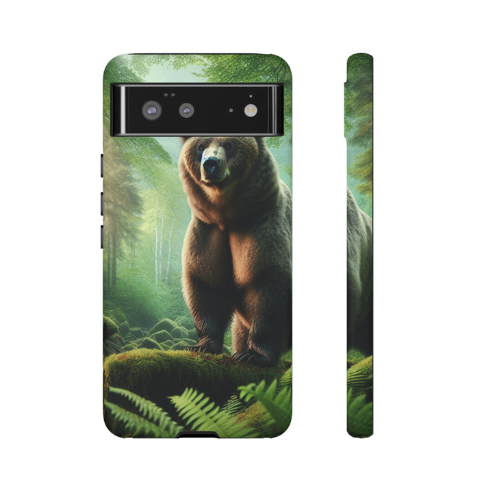Wildlife Phone Case - Tough Bear Design for Nature Lovers