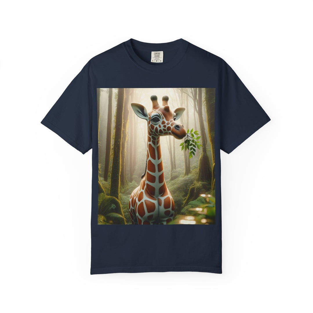 Playful Giraffe Unisex T-Shirt - Nature-Inspired Graphic Tee