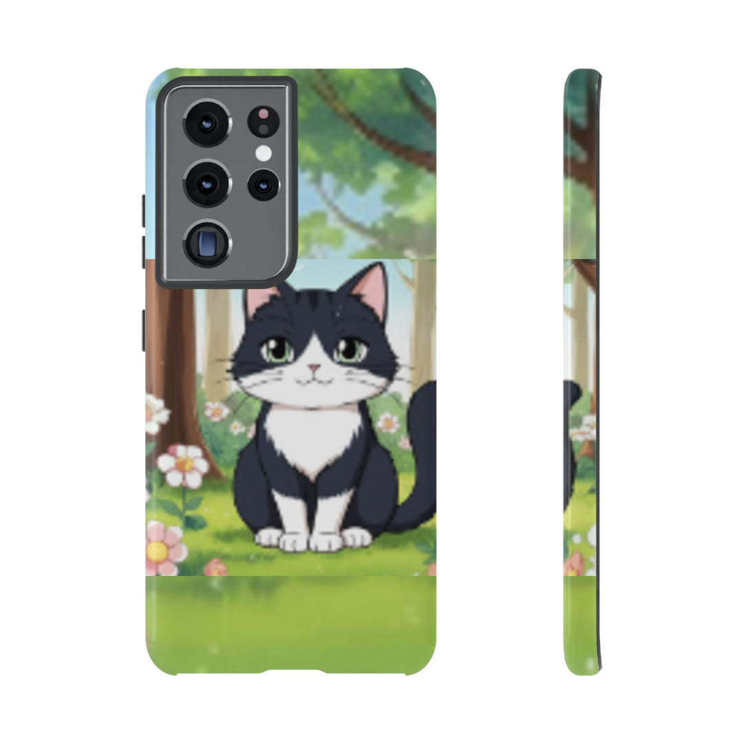 Cute Ai Cat Phone Case - Tough Cases for Animal Lovers