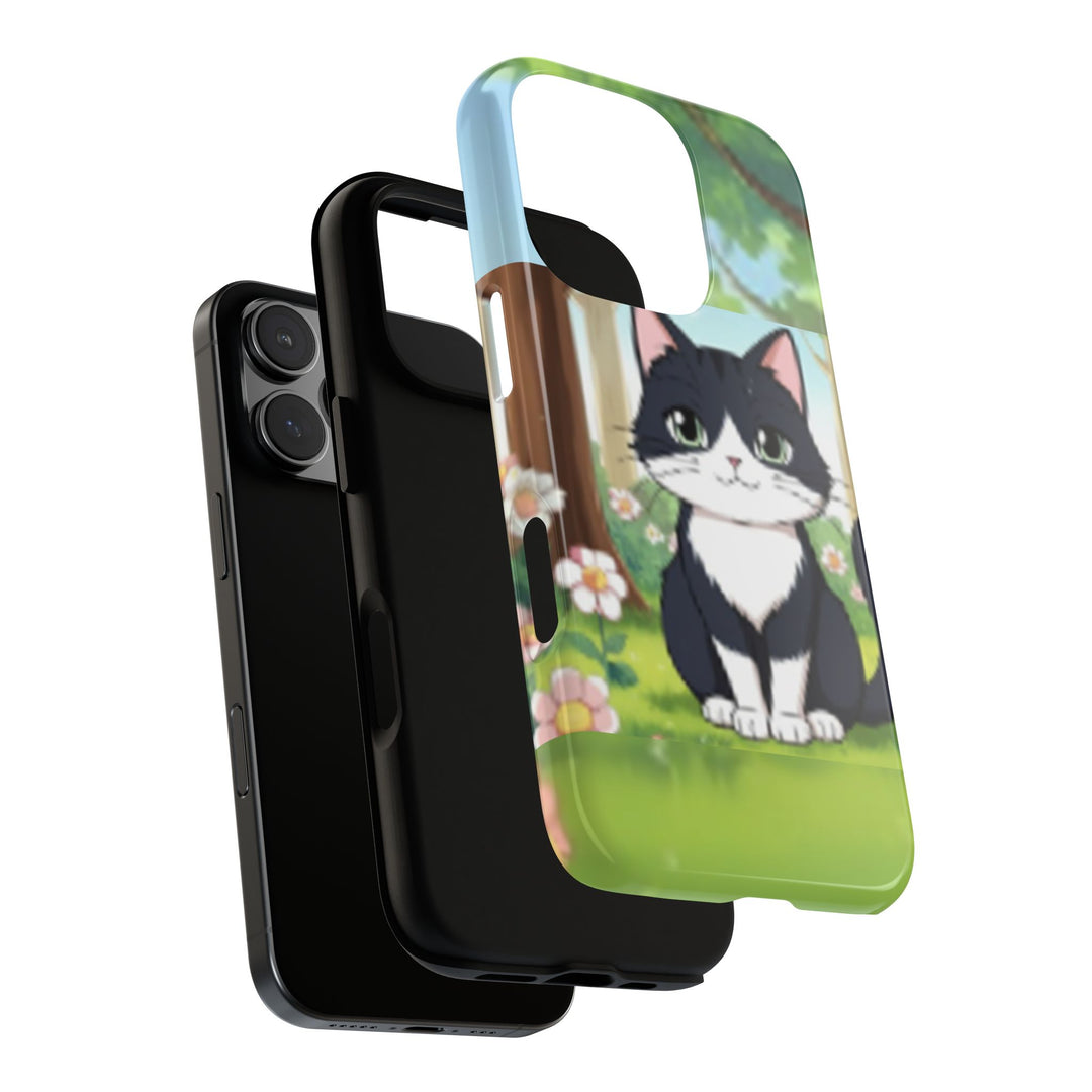 Cute Ai Cat Phone Case - Tough Cases for Animal Lovers
