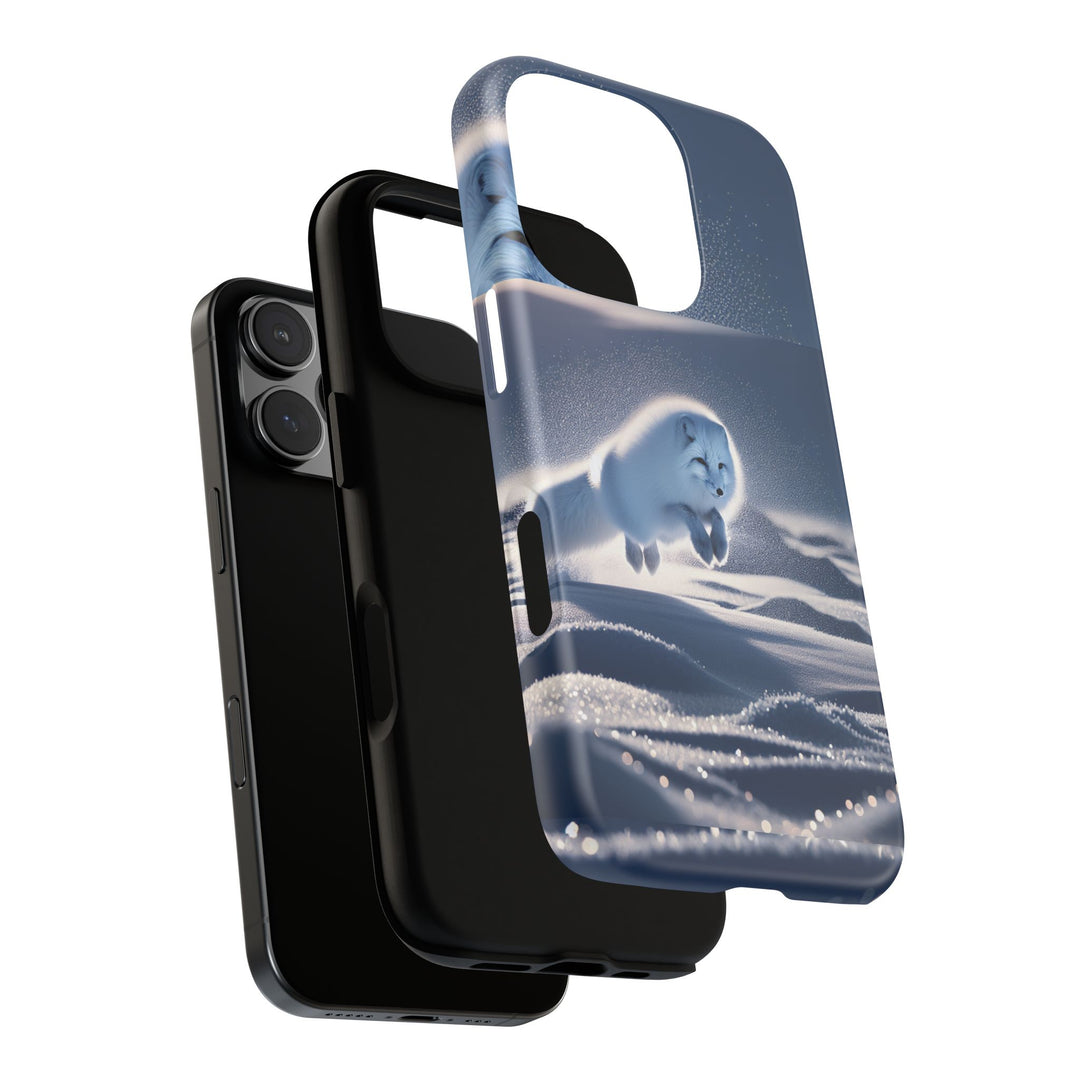 Cute Arctic Fox Phone Case – Tough Protective Cover for Animal Lovers