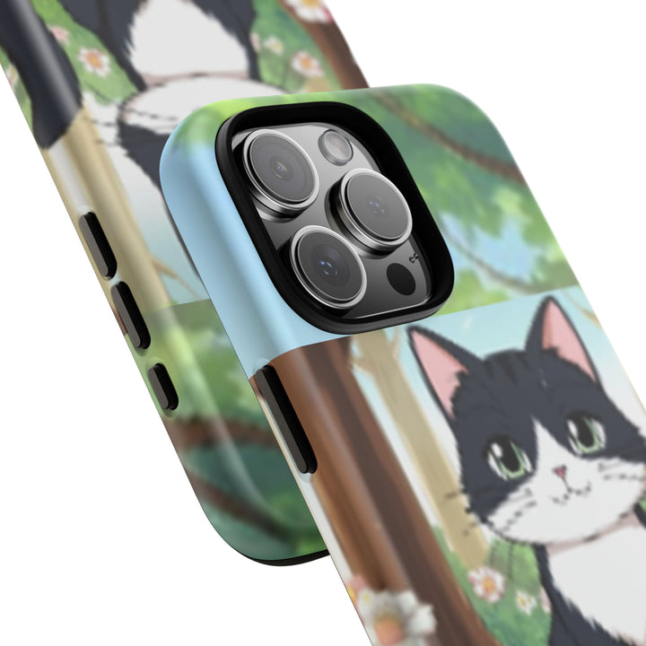 Cute Ai Cat Phone Case - Tough Cases for Animal Lovers