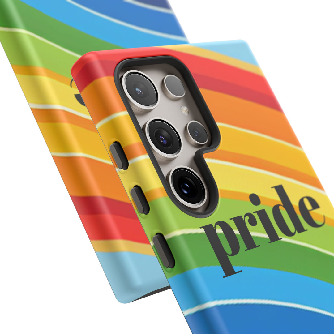 Pride Phone Case - Rainbow Gradient, LGBTQ+ Accessory, Colorful Phone Cover, Unique Gift for Pride Month, Phone Protection