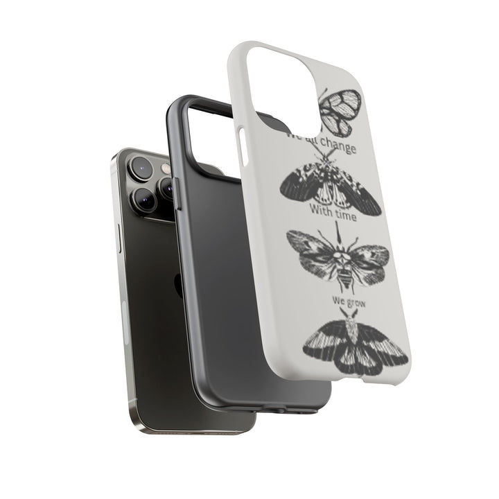 Inspirational Phone Case - We All Change With Time - Tough Cases for Nature Lovers