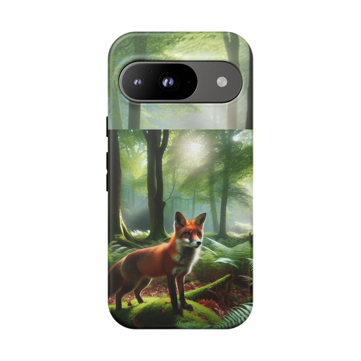 Nature-Inspired Tough Case with Fox Design