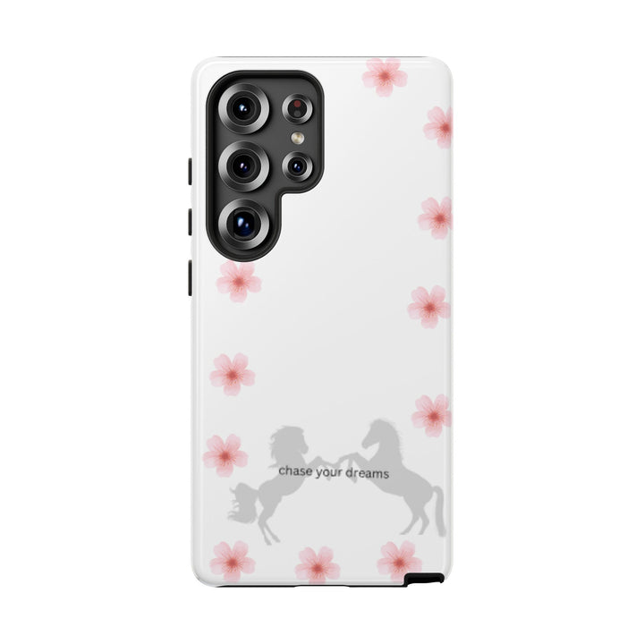 Chase Your Dreams Floral Phone Case