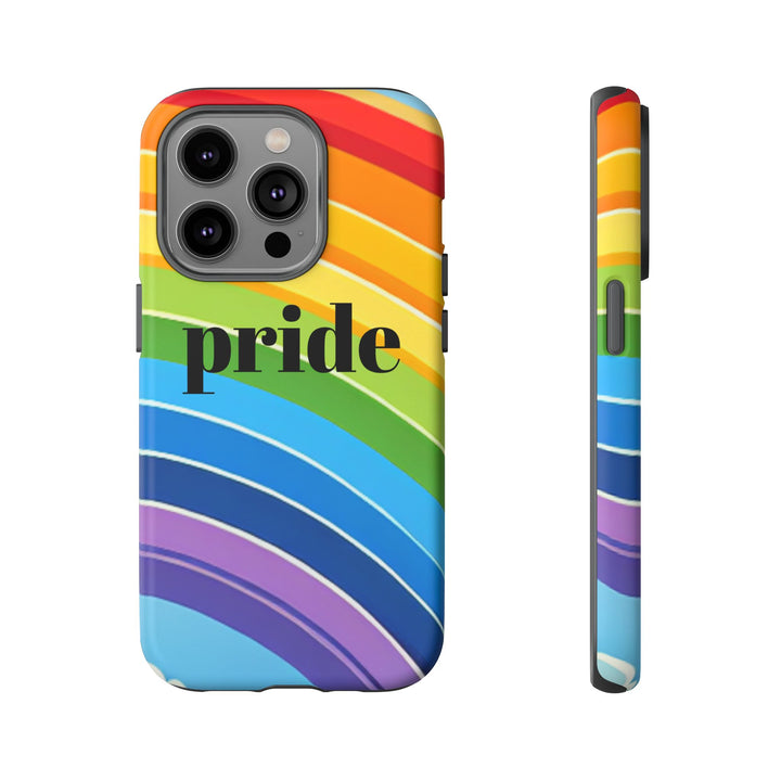 Pride Phone Case - Rainbow Gradient, LGBTQ+ Accessory, Colorful Phone Cover, Unique Gift for Pride Month, Phone Protection