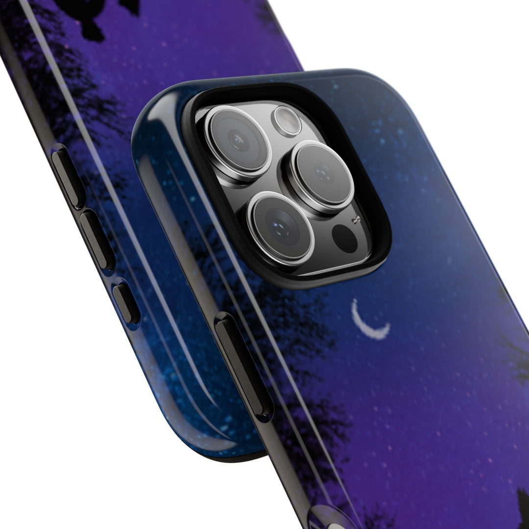 Starry Night Phone Case for Dog Lovers