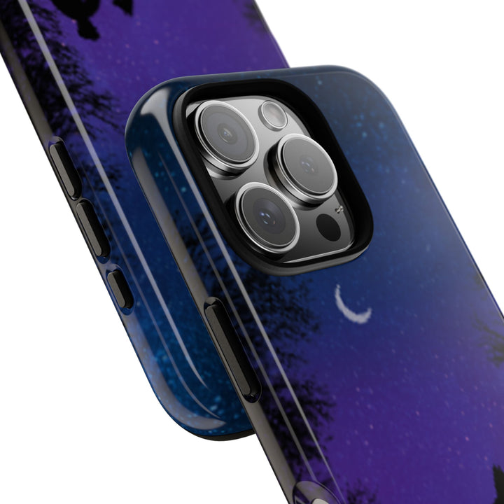 Starry Night Phone Case for Dog Lovers