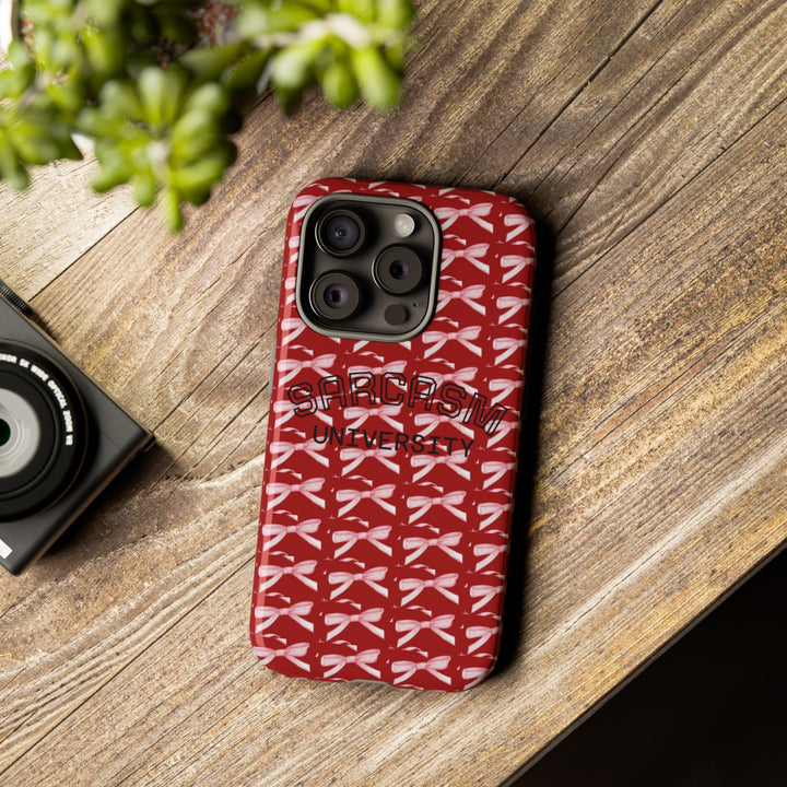 Sarcasm University Phone Case - Tough & Stylish Accessory for Sarcasm Lovers