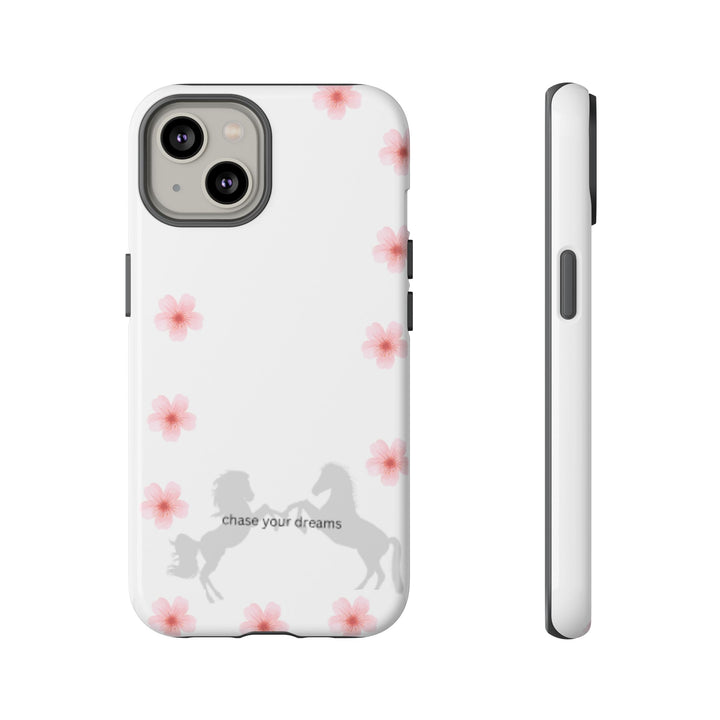 Chase Your Dreams Floral Phone Case
