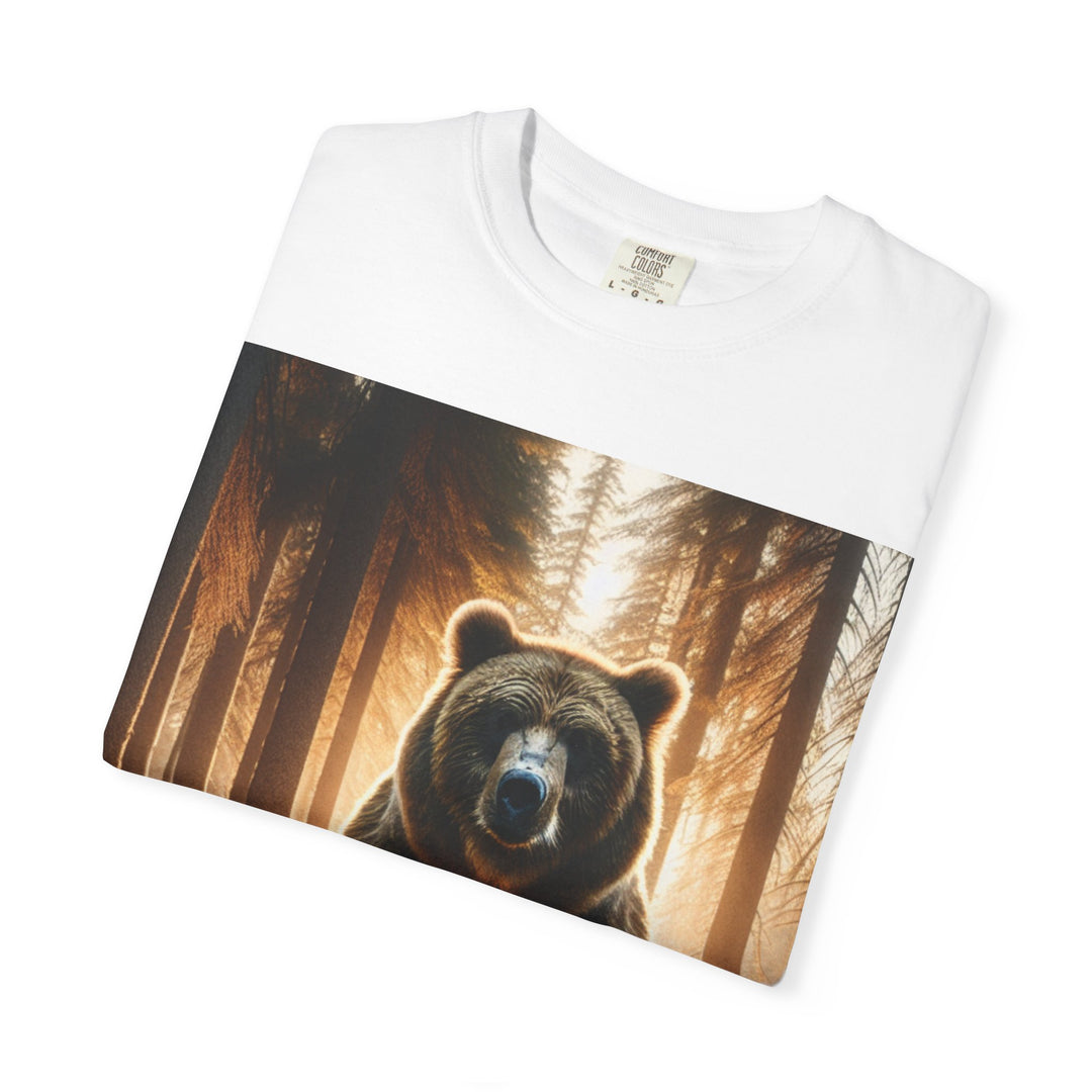 Nature-Inspired Bear Graphic Unisex T-Shirt