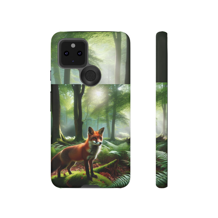 Nature-Inspired Tough Case with Fox Design
