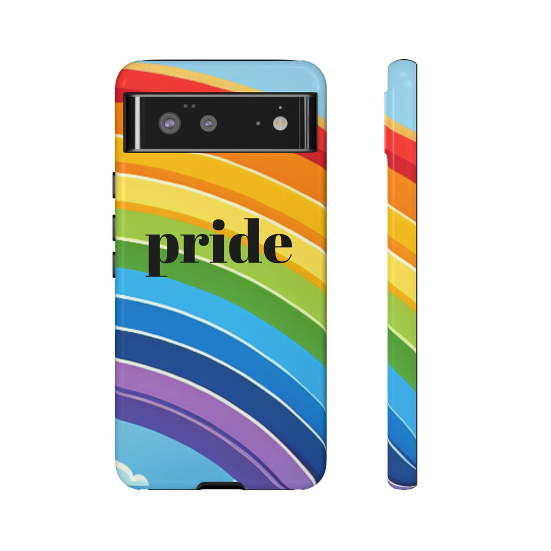 Pride Phone Case - Rainbow Gradient, LGBTQ+ Accessory, Colorful Phone Cover, Unique Gift for Pride Month, Phone Protection