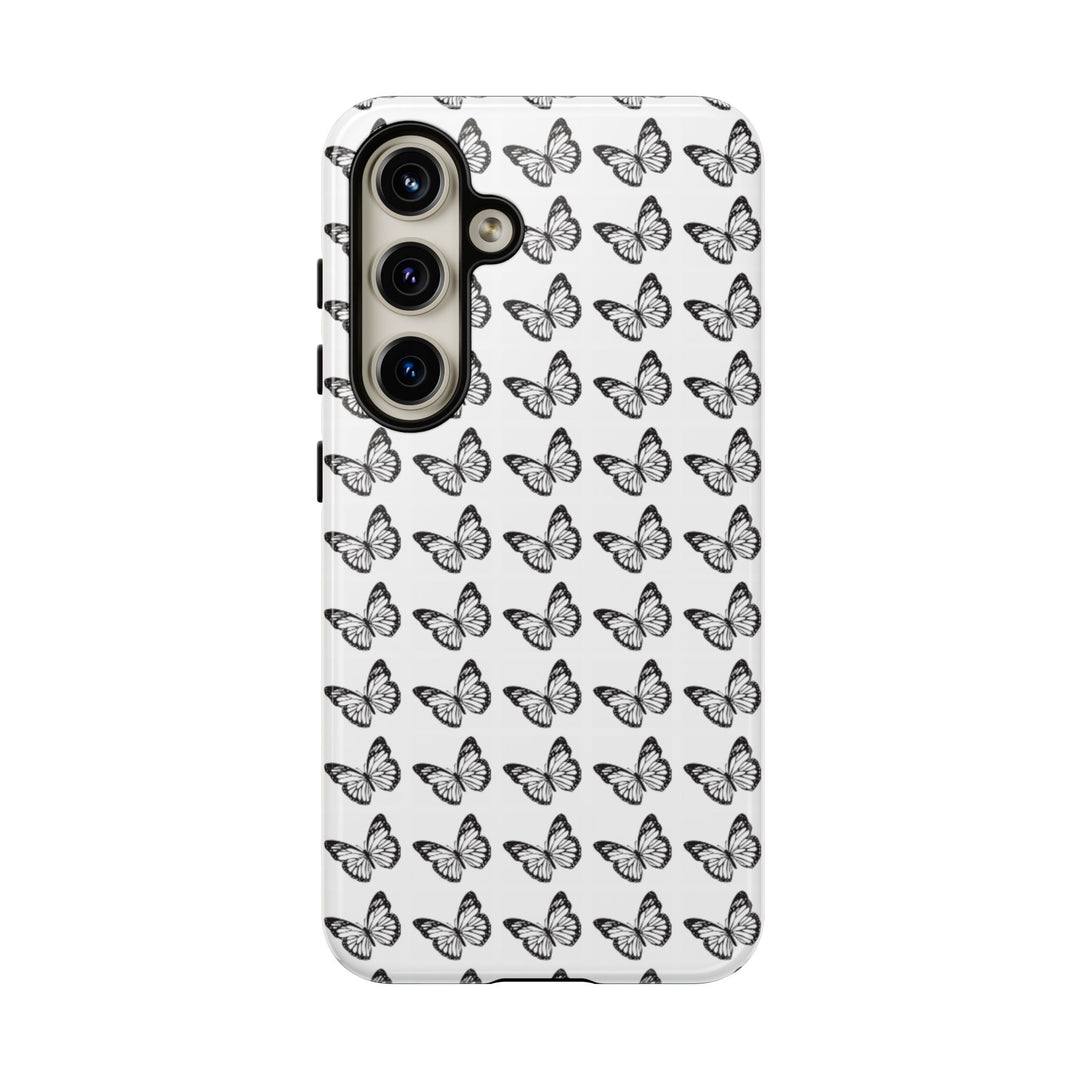Butterfly Phone Case - Elegant Tough Case for Nature Lovers