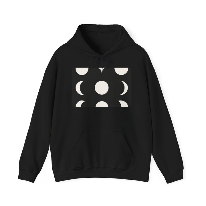 Moon Phases Unisex Hoodie, Cozy Gift for Astrology Lovers, Perfect for Fall, Winter, Art Sweatshirt, Night Sky Apparel