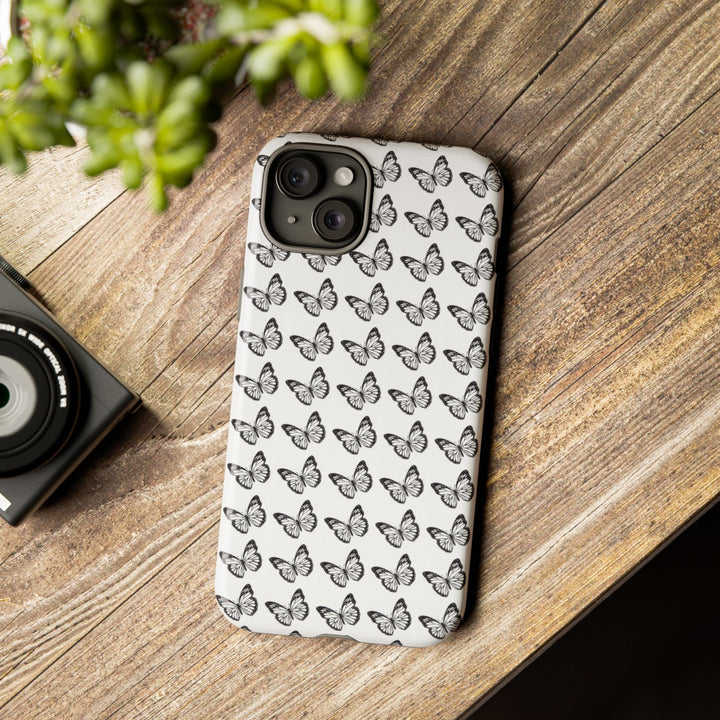 Butterfly Phone Case - Elegant Tough Case for Nature Lovers